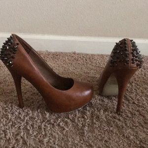 Wild Pair Studded Heels
